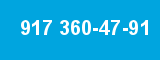 917 360-47-91 917 360-47-91